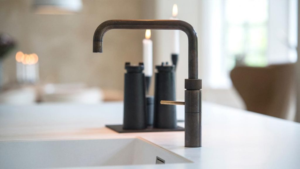 Discover Quooker Fusion Square Boiling Water Tap at Counter Interiors of York